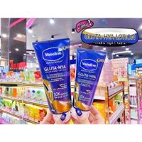 Sữa Dưỡng Thể Vaseline Cho Ban Đêm 330ml Gluta-Hya 10x Serum Burst Lotion OverNight Radiance Repair