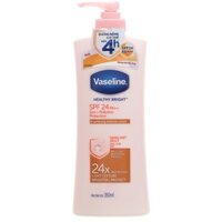 Sữa Dưỡng Thể Vaseline Chống Nắng Và Sáng Da 350ml Healthy Bright Sun + Pollution Protection Body Lotion SPF 24 PA++