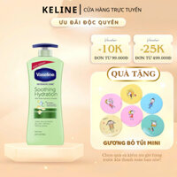 Sữa Dưỡng Thể Vaseline Dưỡng Ẩm Trắng Sáng, Kem Dưỡng Body Lotion Bản Mỹ Chính Hãng