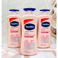 Sữa dưỡng thể Vaseline Healthy Bright Daily Brightening 725ml của Mỹ