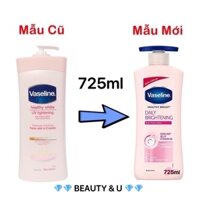 Sữa dưỡng thể Vaseline Healthy White UV Lightening Body Lotion bản Mỹ