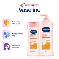 Sữa dưỡng thể Vaseline Healthy Bright Sun + Pollution Protection SPF 24 PA++ chống nắng và sáng da (200ml/350ml)
