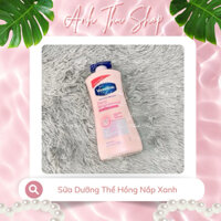 Sữa Dưỡng Thể Vaseline Hồng Nắp Xanh (Mẫu Mới) 725ml