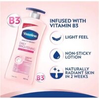 Sữa Dưỡng Thể Vaseline Hồng Nắp Xanh (Mẫu Mới) 725ml (Chai)