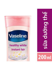Sữa Dưỡng Thể Vaseline Trắng Da Tức Thì (200g)