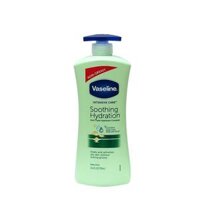 Sữa Dưỡng Thể Vaseline Intensive Care Soothing Hydration (C/725ml) Xanh