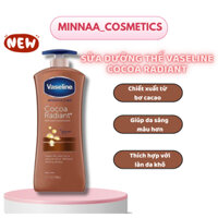 Sữa dưỡng thể Vaseline Intensive Care Cocoa Radiant 725ml