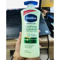 Sữa Dưỡng Thể Vaseline Intensive Care Soothing Hydration Aloe Vera 600ml