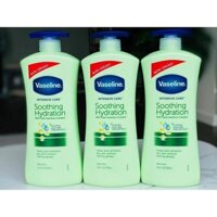 Sữa Dưỡng Thể Vaseline Intensive Care Soothing Hydration Aloe Vera 725ml