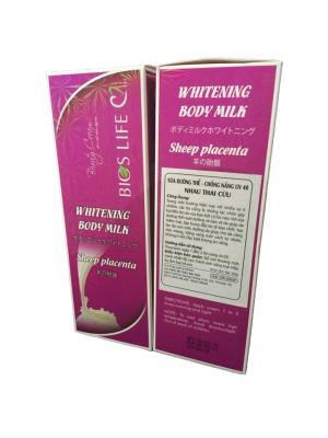 Sữa dưỡng thể với chiết xuất nhau thai cừu Re-Brith Placenta Rose Moisturising Cream 200ml