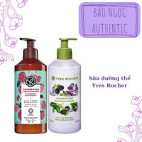 Sữa Dưỡng Thể Yves Rocher Hương Bạc Hà & Mâm Xôi Đỏ Body Lotion Raspberry & Peppermint 390ML