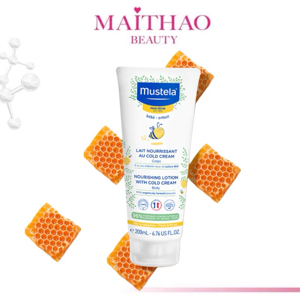 Sữa dưỡng thể toàn thân cho bé Nourishing Lotion with Cold Cream 200ml