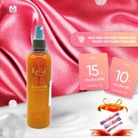 Sữa dưỡng tóc Keratin Mollyhair Kella treatment, tái tạo lớp biểu bì và cân bằng độ ẩm tự nhiên cho tóc 280ml