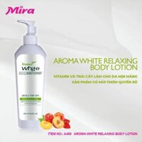 Sữa Dưỡng Trắng Aroma White Relaxing Body Lotion 480ml