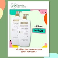 Sữa Dưỡng Trắng Da Chateau Rouge Beauty Milk (750ml)