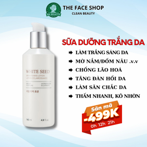 Sữa dưỡng trắng da The Face Shop White Seed Brightening Lotion 145ml
