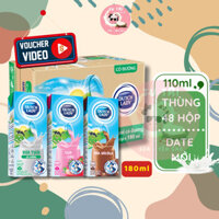 SỮA DUTCH LADY CÁC LOẠI THÙNG 48 HỘP 180ML.
