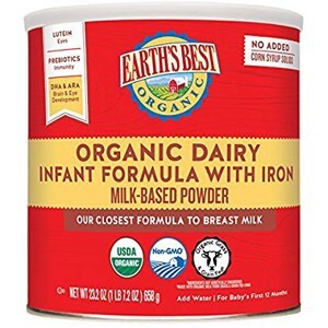 Sữa Earth'S Best Organic Dairy 0-12M - 658g