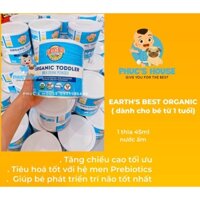 Sữa Earth’s Best xanh- Earth's Best organic Toddler 595gr hàng bay air Mỹ date 1/2024(sẵn hàng)