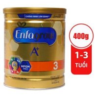 Sữa Enfagrow A  3 360 Brain DHA  và MFGM Pro 400g (1 – 3 tuổi)