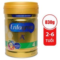 Sữa Enfagrow A  4 360 Brain DHA  và MFGM Pro hương vani 830g (2 – 6 tuổi)