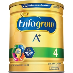 Sữa bột Enfagrow A+ 4 - hộp 400g (dành cho trẻ từ 3 - 6 tuổi)