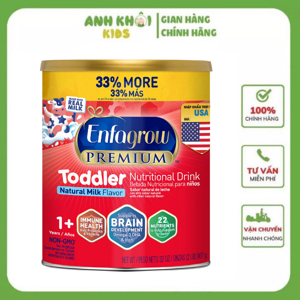 Sữa Enfagrow Premium Toddler Nutritional Drink - 907g (Trên 1 tuổi)