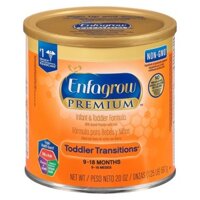 Sữa Enfagrow Premium Toddler Transitions của Mỹ cho trẻ từ 9 đến 18 tháng tuổi hộp 567g