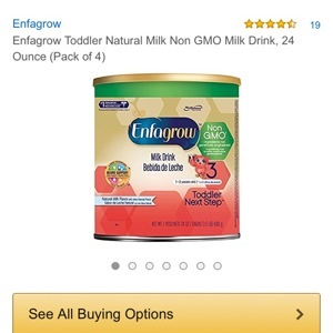 Sữa bột Enfagrow Older Toddler 3 - hộp 680g (dành cho trẻ từ 1 - 3 tuổi)