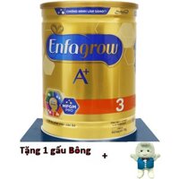 sữa enfamil 3 900g + 1 gấu boby chan (cao 26cm)