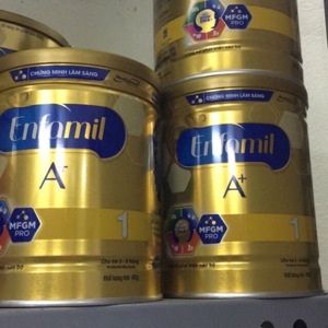 Sữa bột Enfamil A+ 1 - hộp 400g (dành cho trẻ từ 0 - 6 tháng)
