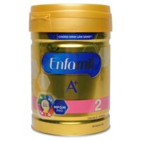 Sữa Enfamil A+ 2 360 Brain DHA+ và MFGM Pro hương vani 830g (6 - 12 tháng)