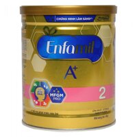 Sữa Enfamil A+ 360 Brain DHA+ số 2 cho bé từ 6-12 tháng hộp 400g