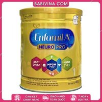 Sữa Enfamil A+ NeuroPro Số 1 400g l Dành Cho Trẻ Từ 0-6 Tháng Tuổi (ENFAMIL A+ 1)