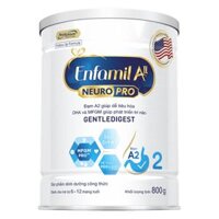 Sữa Enfamil A2 NeuroPro số 2 800g (Follow Up Formula, 6 - 12 tháng tuổi)