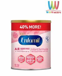 Sữa Enfamil cho bé hay nôn trớ từ 0-12 tháng Enfamil A.R. Infant Formula 777g