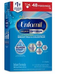 Sữa Enfamil Enspire Mỹ hộp giấy 850g cho trẻ từ 0-1 tuổi