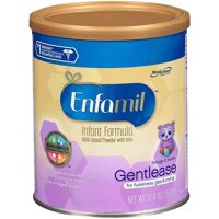 Sữa Enfamil Gentlease của Mỹ cho trẻ từ 0 đến 12 tháng trẻ quấy khóc đầy hơi nôn trớ hộp 352g