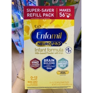 Sữa Enfamil Neuro Pro hộp giấy 890gr