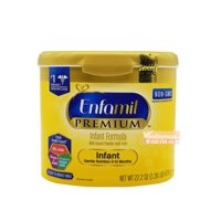 Sữa Enfamil Premium Infant Formula Non – GMO Dành Cho Bé Từ 0 -12 Tháng 629g Của Mỹ
