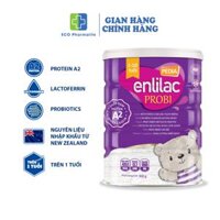 Sữa Enlilac Probi A2 Pedia- Lon 900g- Sữa phát triển trí não và chiều cao cho bé