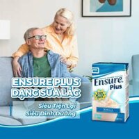 Sữa Ensure cho người già Úc - Cung cấp dinh dưỡng giúp hồi phục sức khỏe cho người suy dinh dưỡng, ốm yếu, người già - QuaTangMe Extaste - 1 hộp