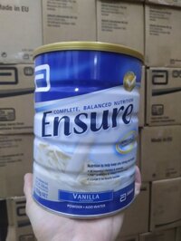 Sữa Ensure cho người già Complete Balanced Nutrition Úc - Cung cấp đầy đủ dinh dưỡng giúp hồi phục sức khỏe cho người gầy, người suy dinh dưỡng, người già, người sau phẫu thuật, người mới ốm dậy - 850ghộp - QuaTangMe Extaste - 1 hộp - Date Mới