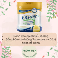Sữa Ensure Diabetes Care Dành Cho Người Tiểu Đường 375g