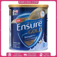 Sữa Ensure Gold 380g Vani | Dinh Dưỡng Cho Người Cao Tuổi, Người Ốm, Bệnh, Phẫu Thuật, Giúp Nhanh Phục Hồi | Mua Ensure Chính Hãng Abbott Việt Nam, Giá Tốt Nhất Tại Babivina