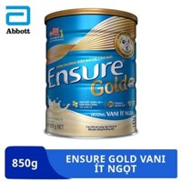 Sữa Ensure ít ngọt hương Vani 800g  - HSD luôn mới