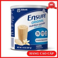Sữa Ensure Mỹ Original Nutrition Powder 397g Mẫu Mới Vanilla Date 2024