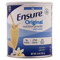 Sữa Ensure Mỹ Original Nutrition Powder 397g mẫu mới Vanilla Date 2025
