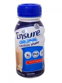 Sữa Ensure nước 237ml Original hương Vani (24lon/thùng)