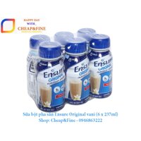 Sữa Ensure Original hương vani 1 lốc 6 chai-Cheap&Fine 0946863222